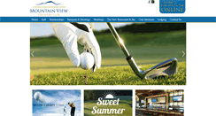 Desktop Screenshot of mtviewcountryclub.com